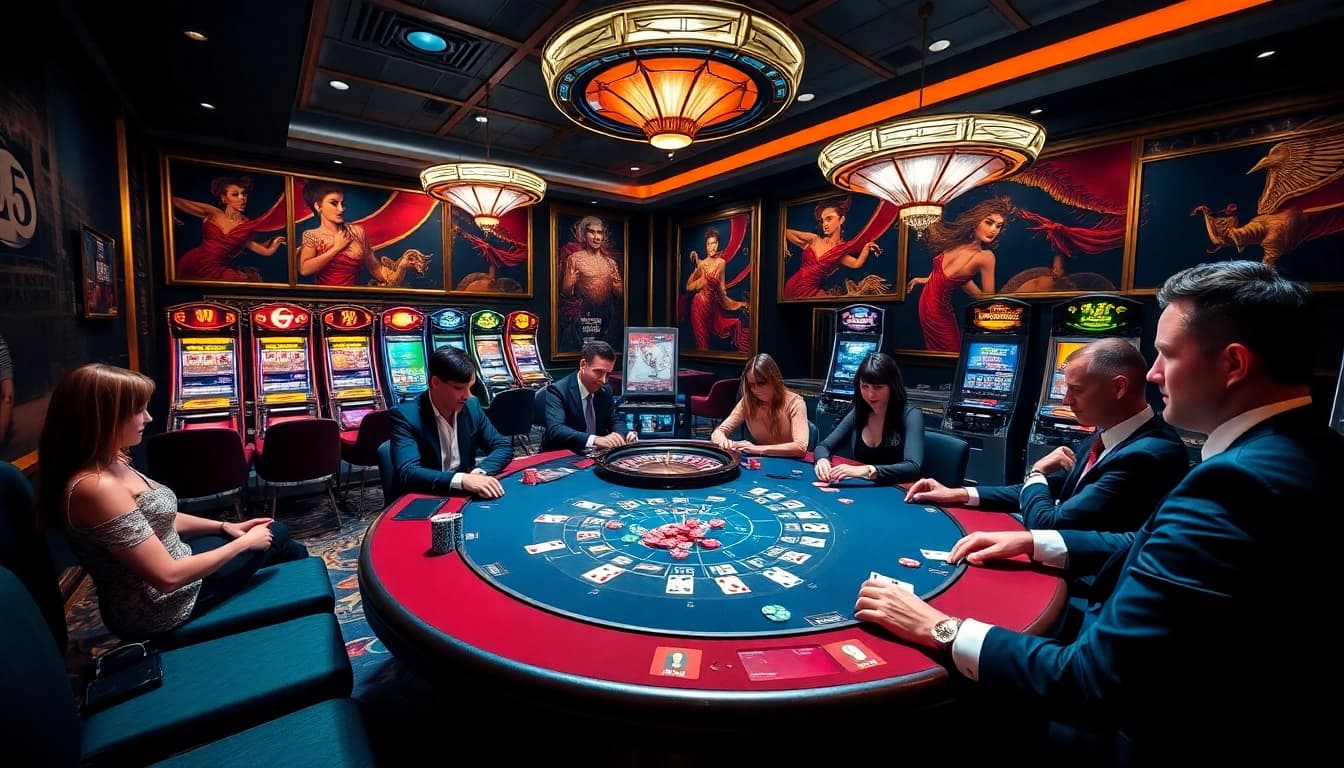 Experience high-stakes poker action at http://23win1.de.com/ with vibrant casino visuals.