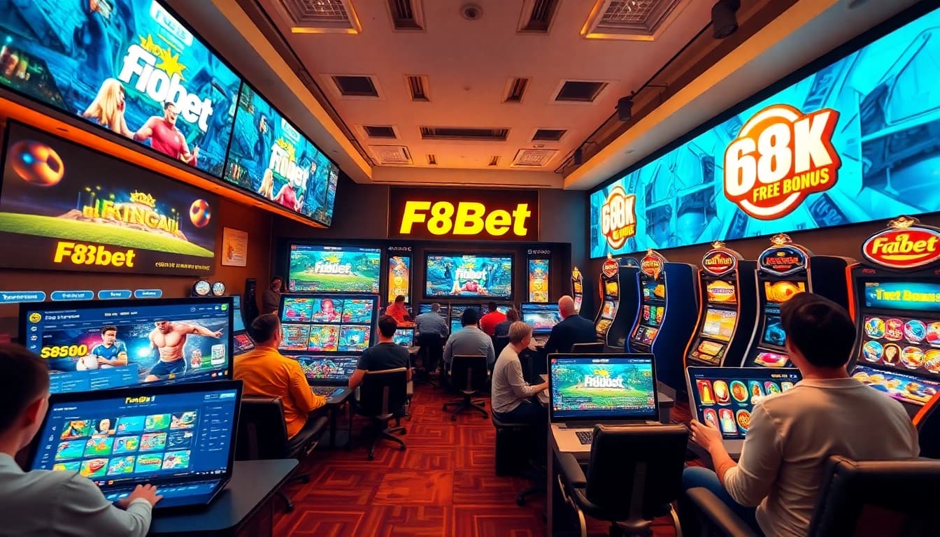 F8bet exciting online gaming platform featuring sports betting and live casino games.