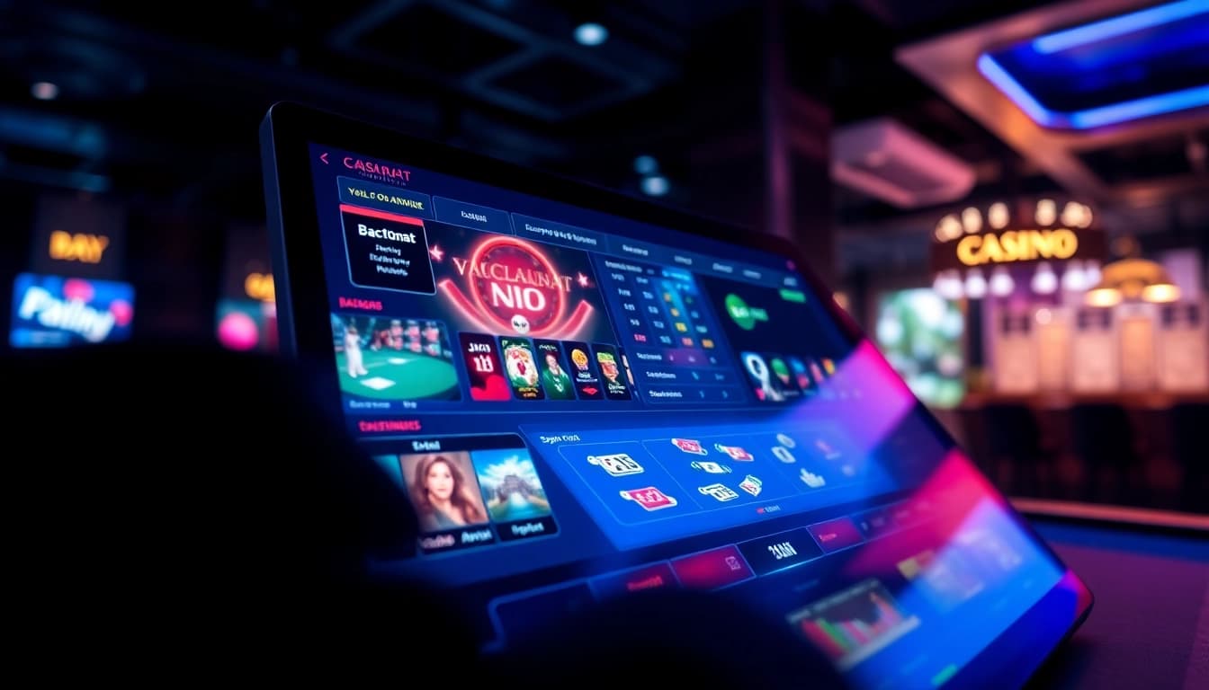 Dynamic online casino interface featuring games from https://69vn.day/, showcasing engaging graphics and modern design.