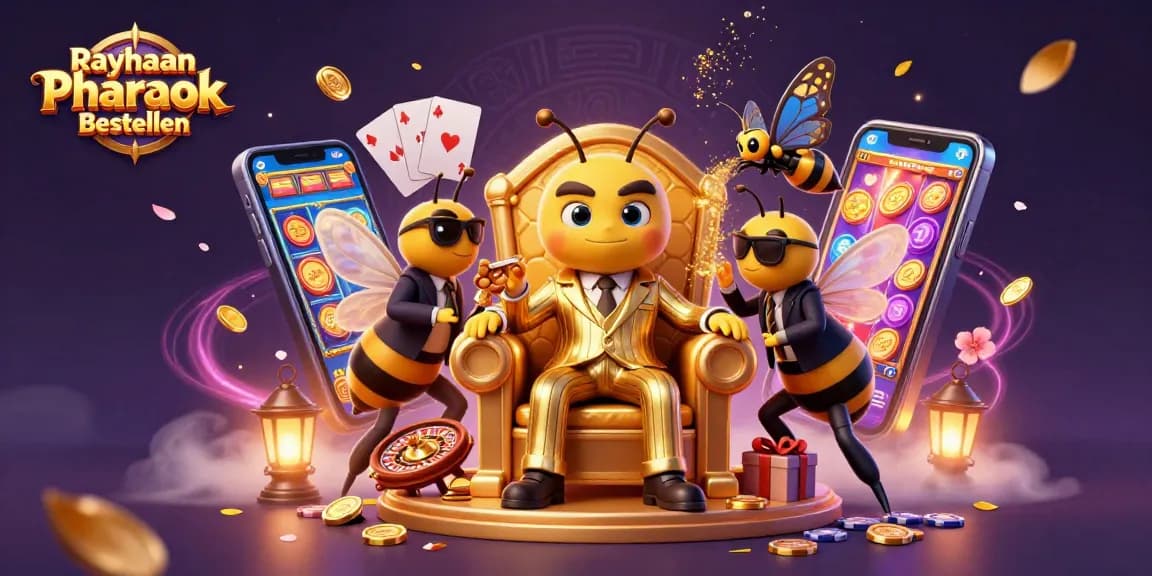 Experience the excitement of Rayhaan Pharaoh Bestellen in a captivating gambling scene.