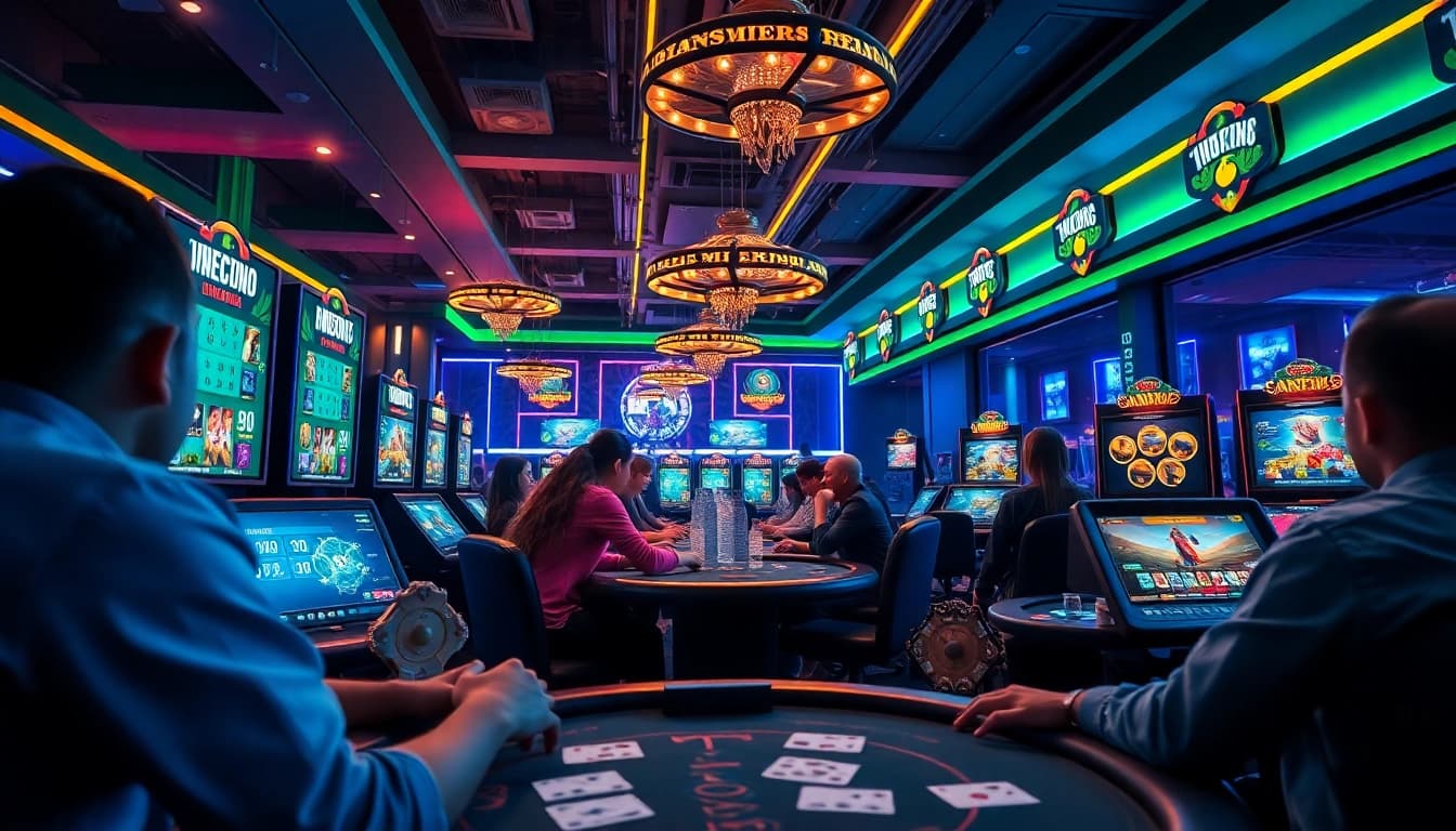 Hitclub's vibrant online gaming scene showcasing immersive experiences at https://hitclubb.tv/ with thrilling action and modern graphics.