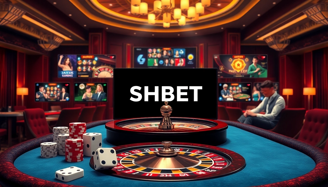 Engage in thrilling gameplay by truy cập SHBET chính thức showcasing casino excitement and interaction.