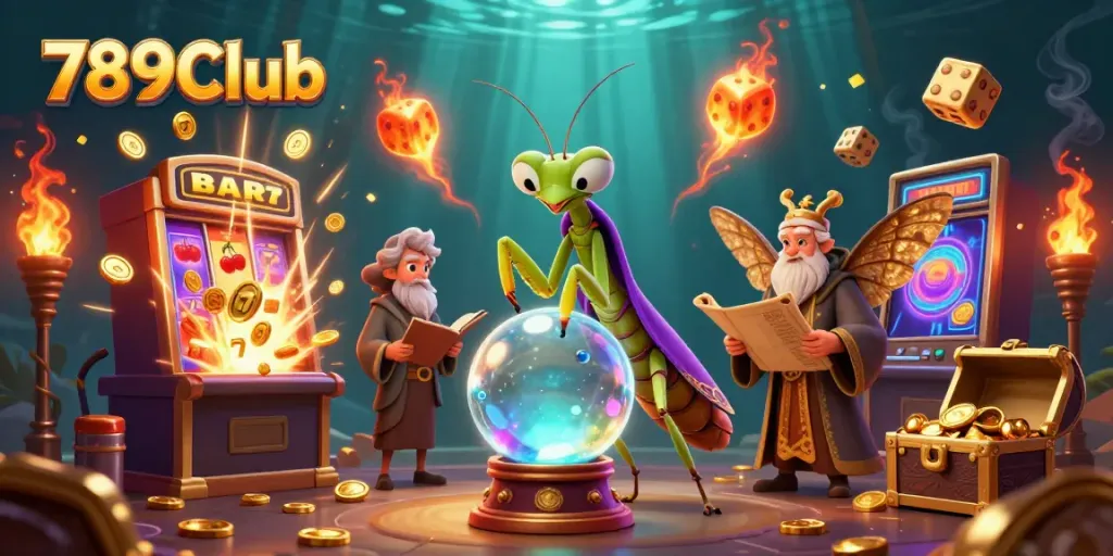 Engage in thrilling 789Club games with vibrant characters and a jackpot explosion.