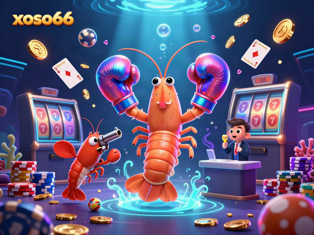 Engage with xoso66's thrilling lottery experience featuring vibrant characters and dynamic game elements.