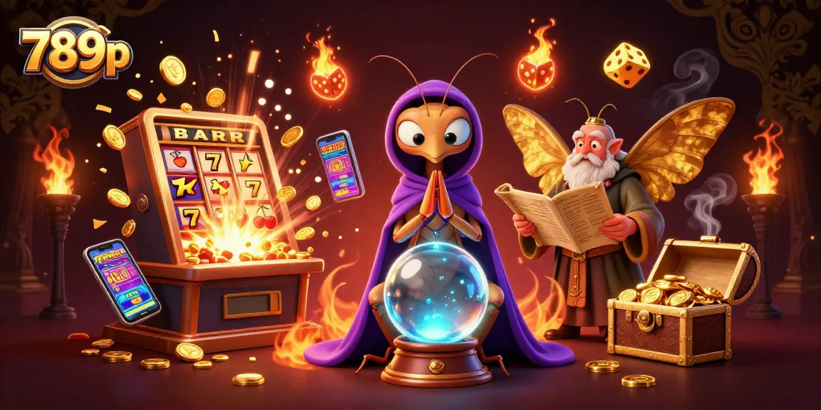 Experience thrilling jackpots with the 789p casino adventure illustration featuring iconic symbols and characters.