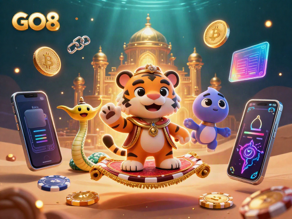 Engage with GO8's exciting casino experience while surrounded by magical Arabian themes.