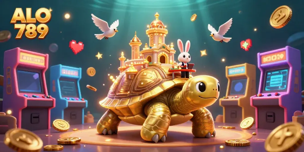 Experience thrilling gameplay at ALO 789 with dynamic casino elements and engaging 3D characters.