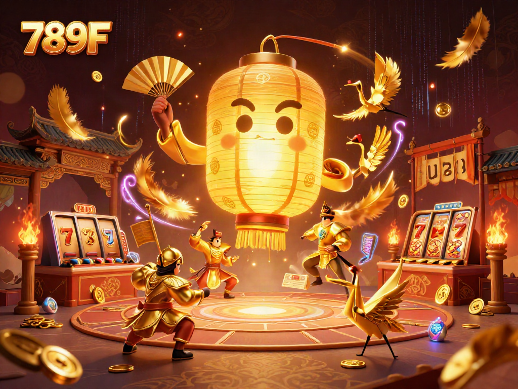 Experience excitement at 789F with vibrant gaming elements and dynamic visuals