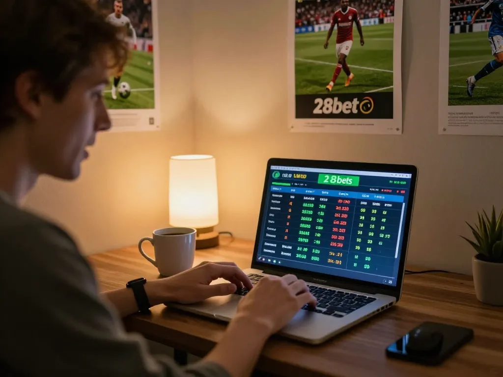 Experience thrilling live sports betting on 28bets from the comfort of home with engaging odds analysis