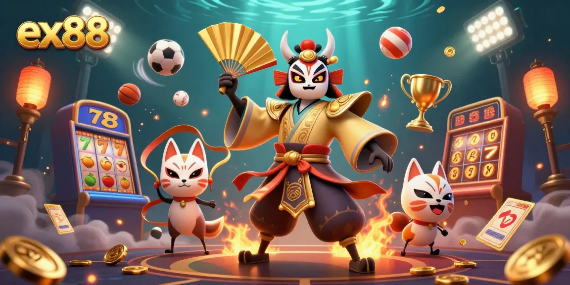 Experience the thrill of ex88 gaming with vibrant casino elements and dynamic action!