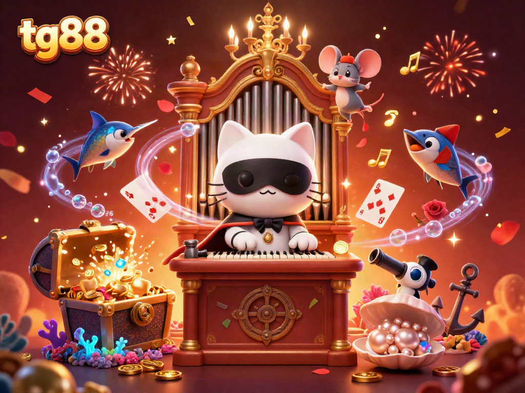Experience the excitement of tg88 with vibrant casino gaming and colorful treasures.