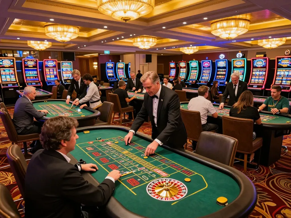 cm88 players enjoying roulette excitement in a vibrant casino atmosphere