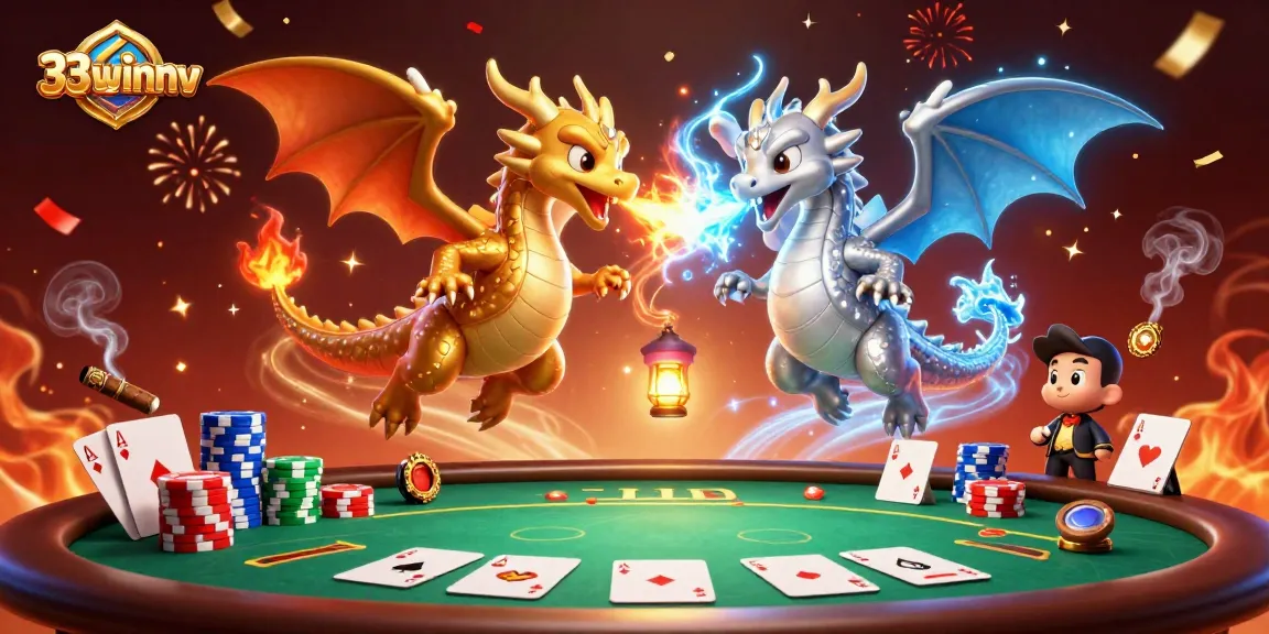 Engage with thrilling gaming at 33winnv featuring dragon champions and poker action.