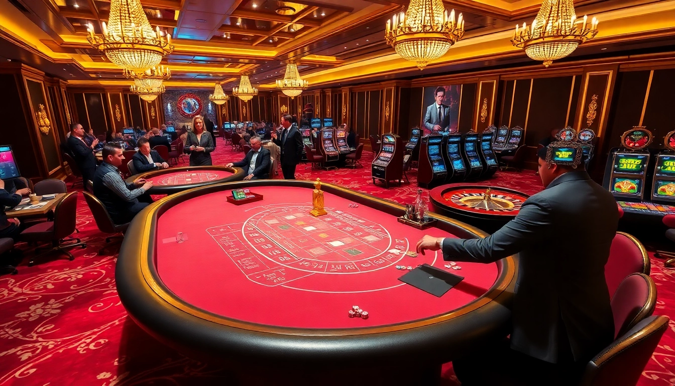 Engage in the thrilling Baccarat game at https://red88.hot/ with stylish players and an opulent casino atmosphere.