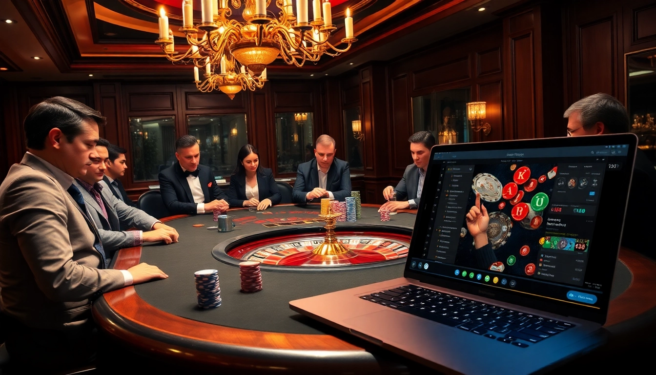 Engage in thrilling poker games at https://ku88sss.com/ surrounded by luxury casino settings.
