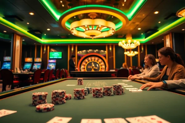 Play exciting games at https://79king1.cn.com/ with vibrant poker chips and roulette tables.