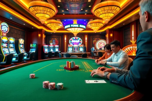 Experience the thrill of winning at https://888new.jpn.com/ with vibrant casino elements.