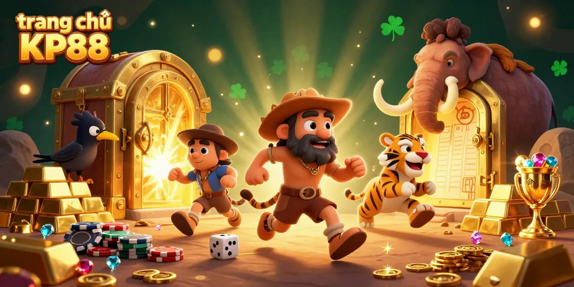Experience exciting gameplay at trang chủ KP88 with dynamic casino elements and vibrant treasures